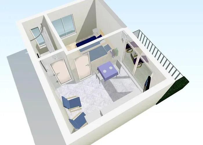 In With Seaview, Terrace, Air Condition, Wifi * 特罗吉尔