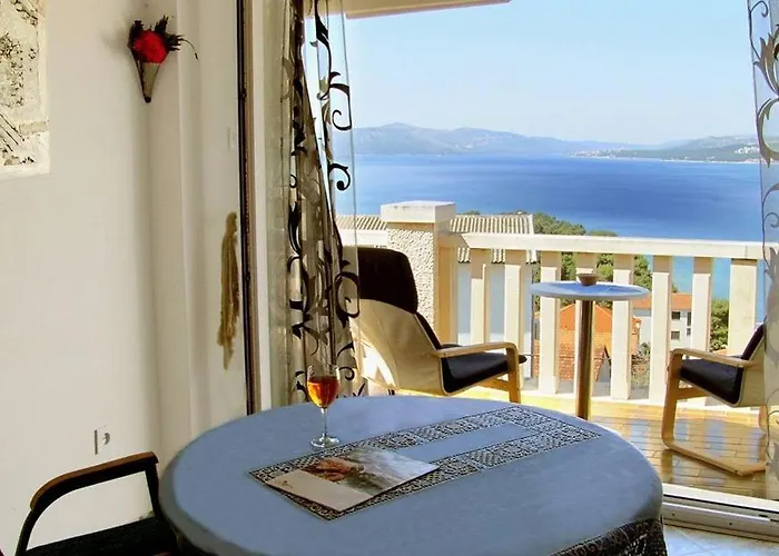 In With Seaview, Terrace, Air Condition, Wifi Trogir